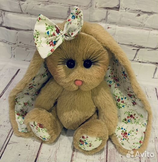 Зайка. Игрушка ручной работы