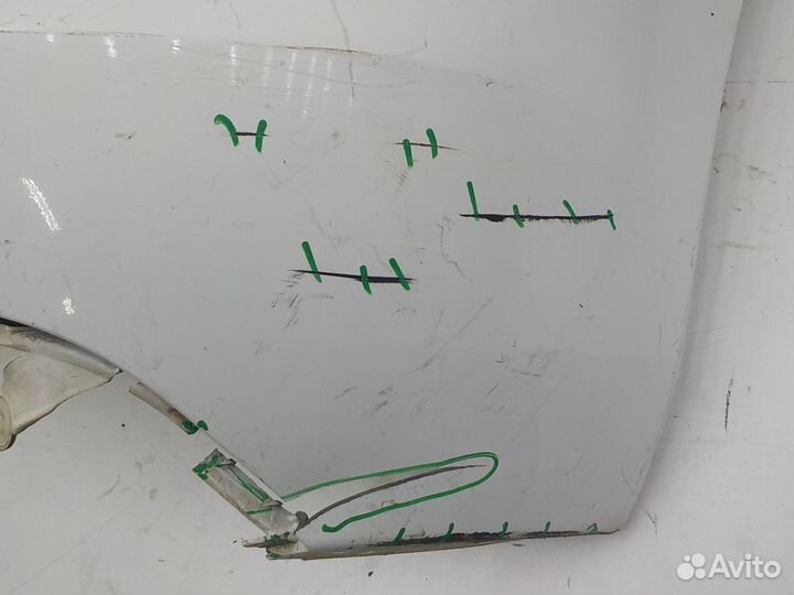 Бампер передний Peugeot 3008 2014-2016