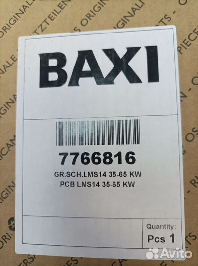 Плата на котел baxi