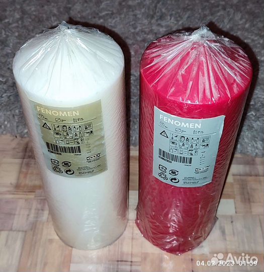 Свечи парафиновые