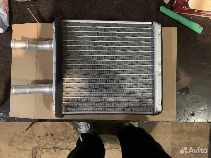 Радиатор печки на hyundai accent