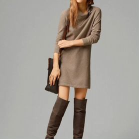 Платье Massimo Dutti шерстяное