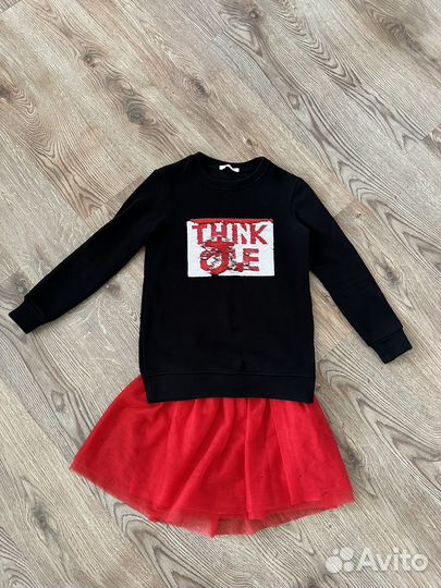 Юбка -пачка со свитшотом на девочку 140-146