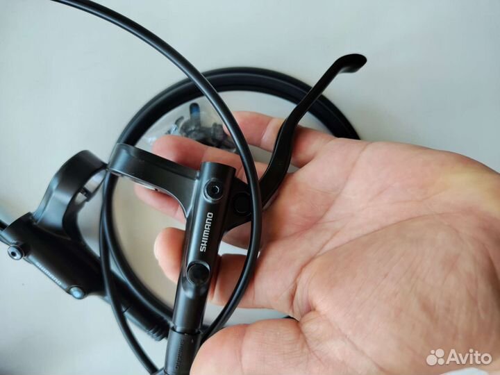 Гидравлические тормоза shimano MT200