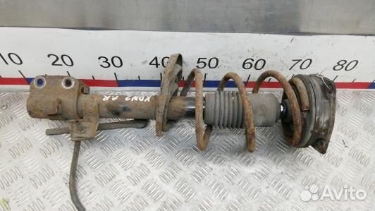 Стойка передняя правая nissan note E11 (KDN02N501)