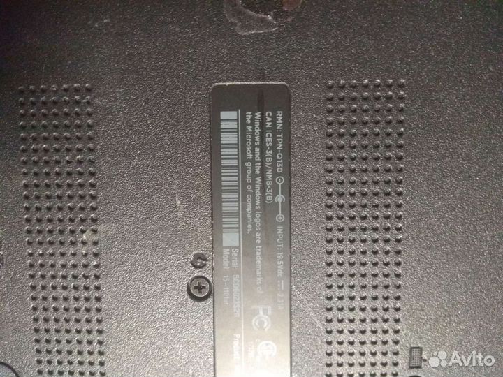 Hp compaq tpn Q130. Hq-tre 71025 на запчасти