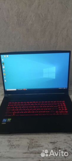 Ноутбук 17.3 msi gf76 katana rtx 3050 новый