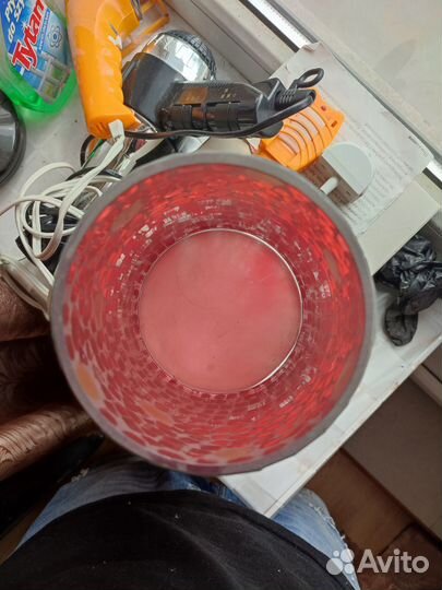 Ваза цветное стекло