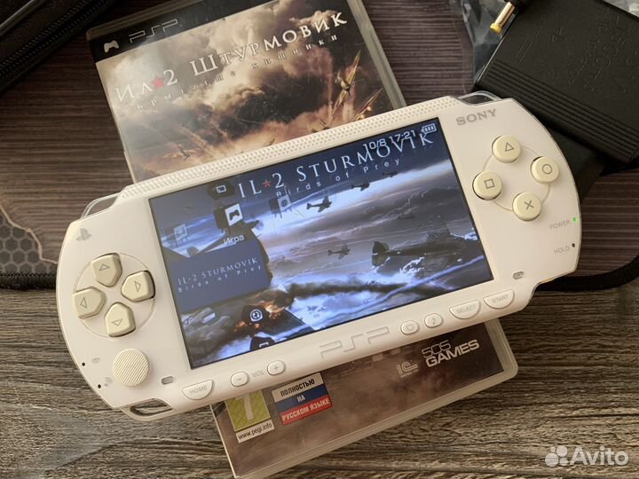 Sony PSP 1004 White 48gb 400+ игр (комплектом)