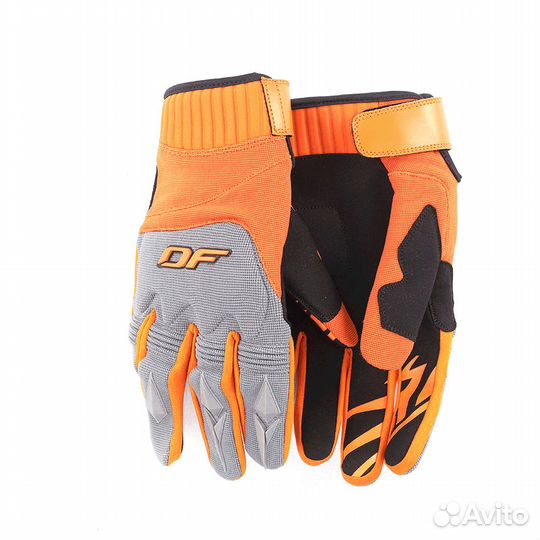 Перчатки dragonfly enduro Gray-Orange-Black 600122