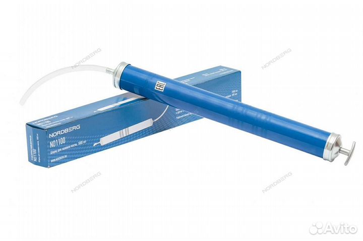 Шприц для заливки масла, 1000 мл Nordberg NO1100