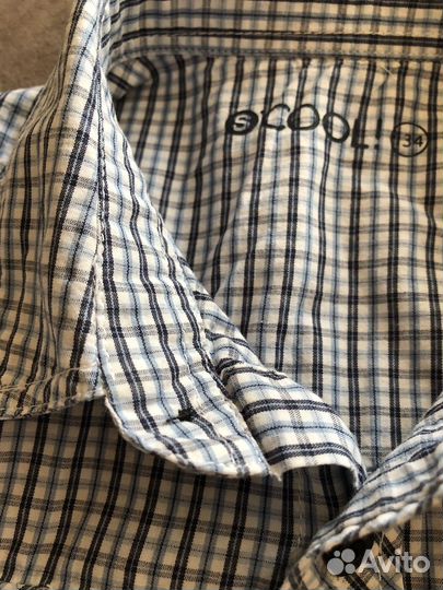 Рубашка школьная 134