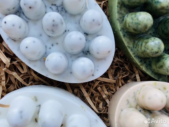 Мыло уходовое с натуральными маслами