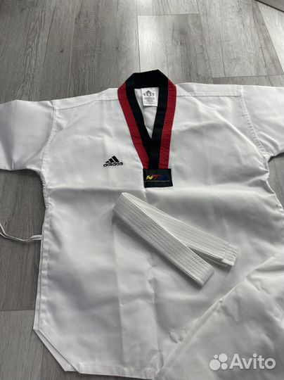 Кимоно для тхэквондо 140 белый