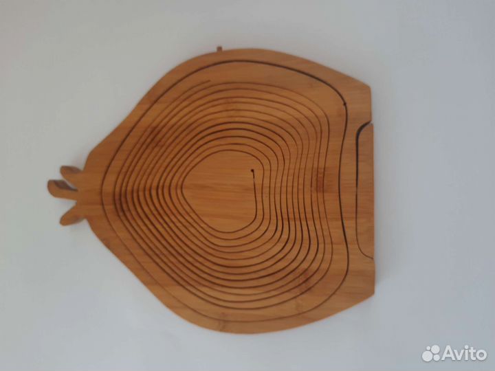 Деревянная складная посда для фруктов