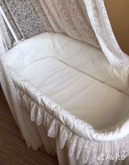 Люлька с балдахином