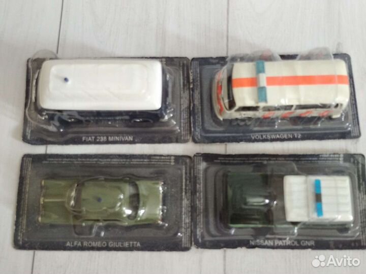 Полицейские машины мира 1:43