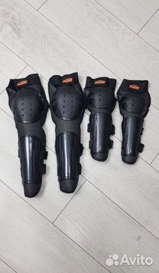Наколенники + налокотники мото кросс эндуро