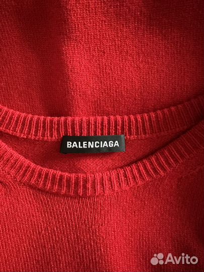 Кашемировый свитер Balenciaga оригинал