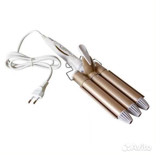 Gееmy GM-1988 Плойка тройная профессиональная