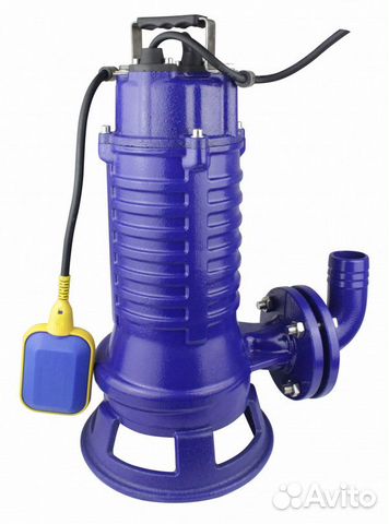 Насос фекальный с режущим