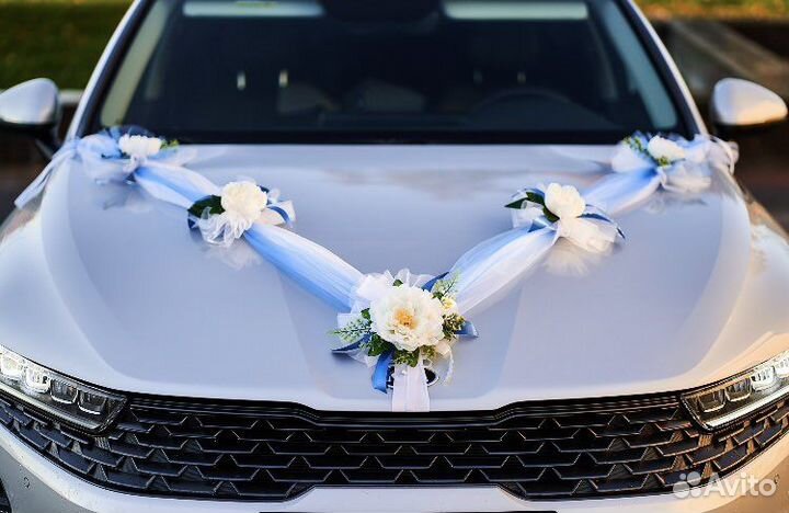 Украшения на свадебную машину