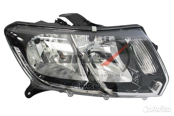 Фара renault logan II 14- прав. (с корректором)