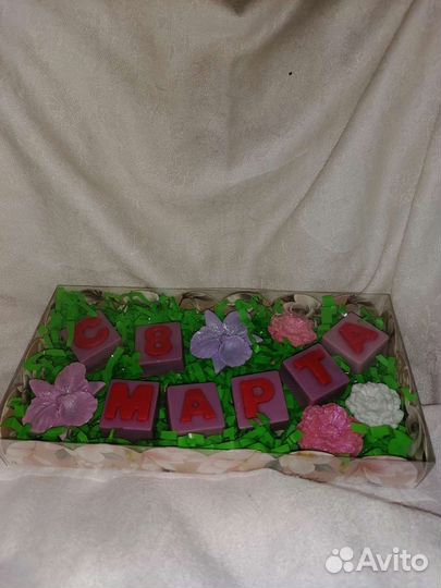 Мыло ручной работы 8 марта