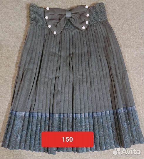 Школьная форма для девочки синяя