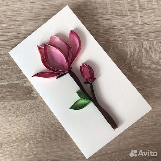 Открытка ручной работы