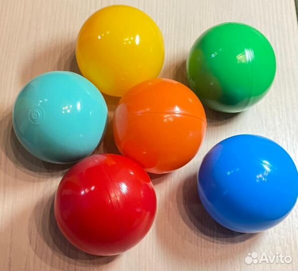 Разноцветный набор шаров 100 штук