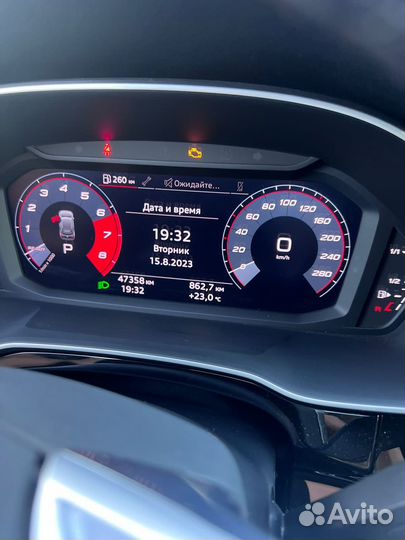 Audi Q3 1.4 AMT, 2019, битый, 47 358 км