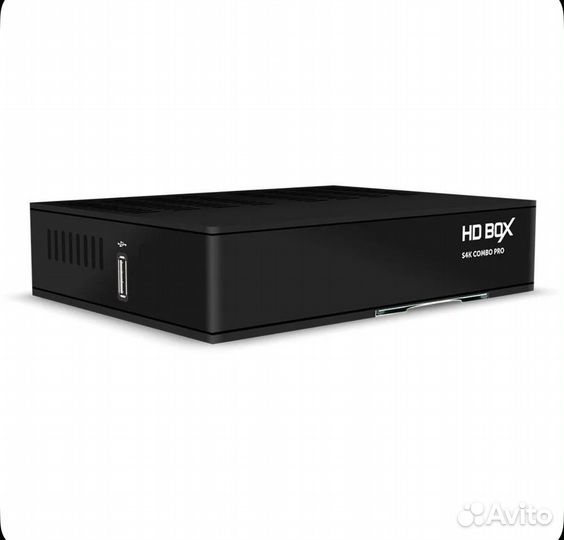 Спутниковый ресивер HD BOX S4K Combo Pro