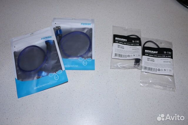 Переходник кабель адаптер USB - microUsb