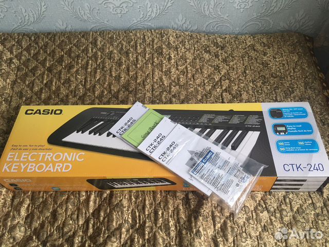 Синтезатор casio CTK-240