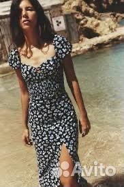 Сарафан с цветами zara