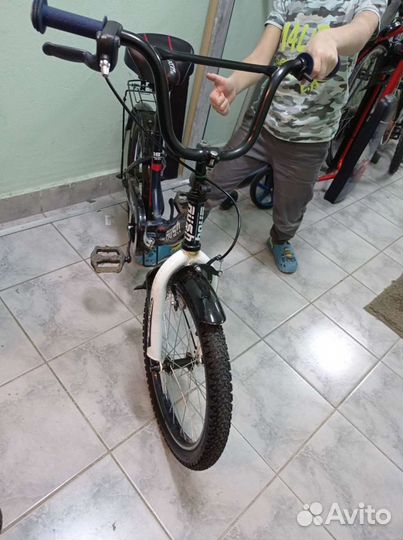 Детский велосипед 18 радиус, складывается