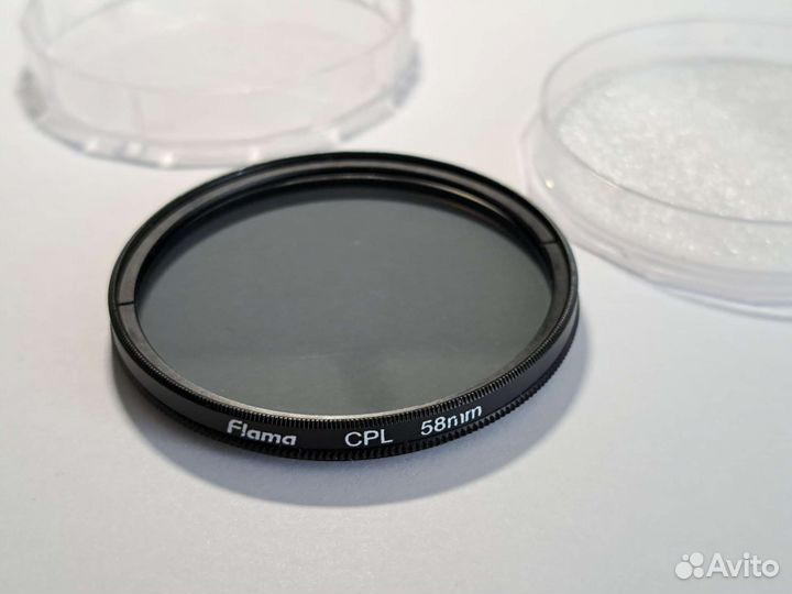 Поляризационный фильтр для объектива фотоаппарата