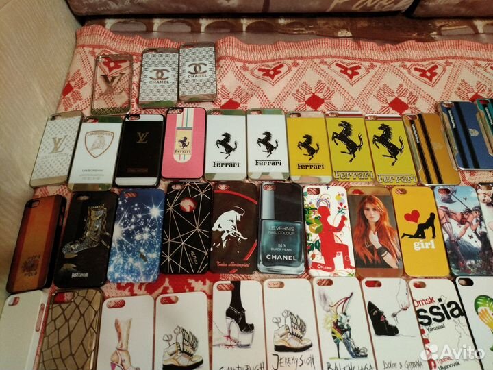 120 чехлов на iPhone 5/5s/5c (цена за всё)