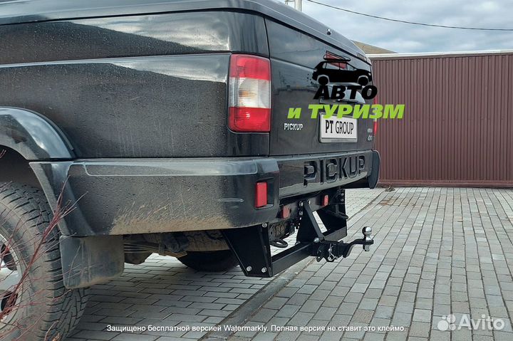 Фаркоп тсу УАЗ патриот пикап Установка.Доки