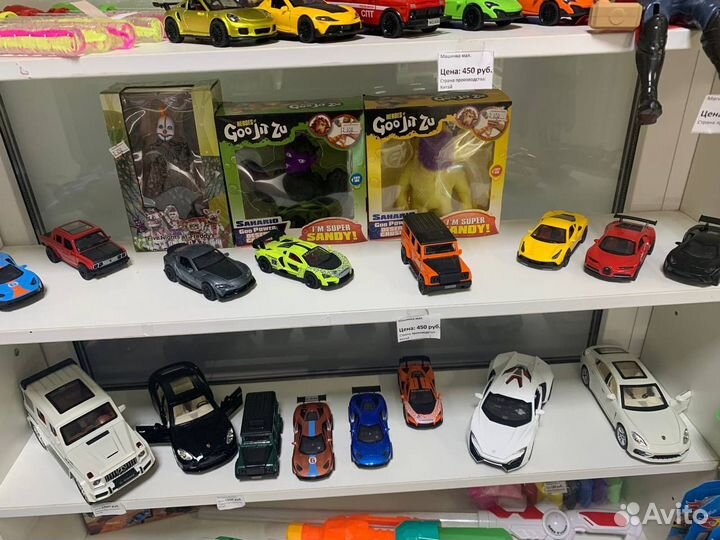 Игрушки новые в ассортименте