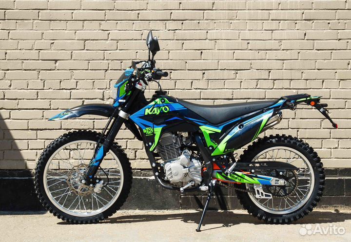 Мотоцикл кроссовый kayo T2 250 enduro