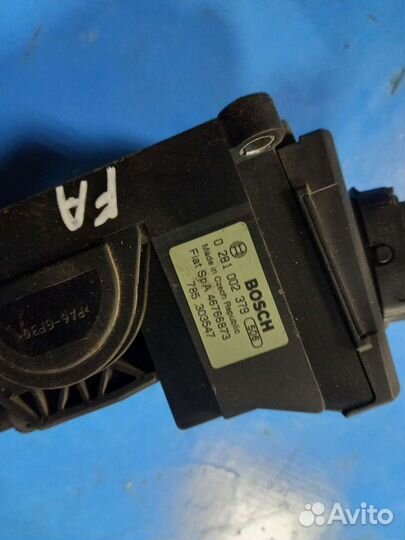 Педаль газа фиат альбеа