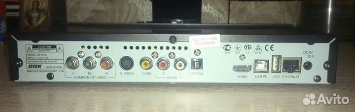 Медиаплеер BBK PopcornTV NP101S