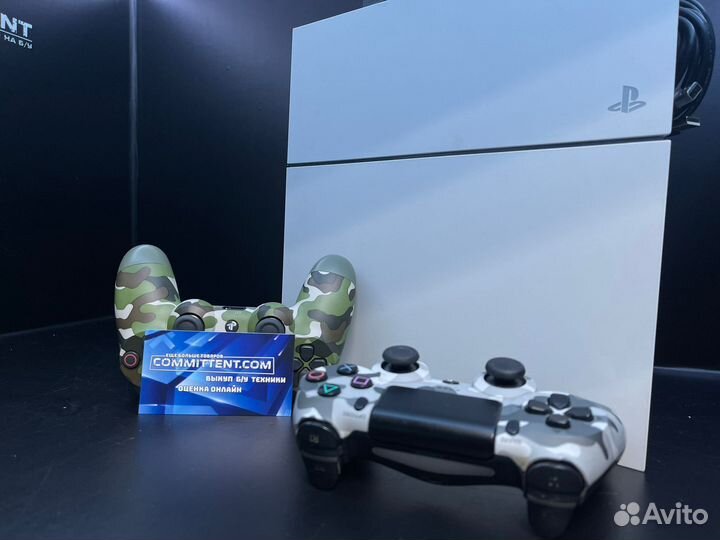 Купить PS4 Fat 500Gb+2 джойстика art.34868