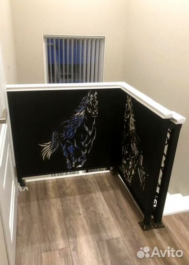 Лестница в стиле лофт