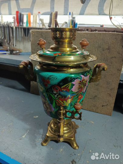 Самовар электрический расписной