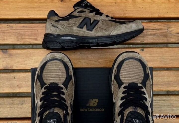 New balance 990v3 jjjjound brown размеры 41-45