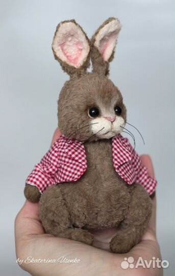 Тедди заяц ручной работы, на заказ