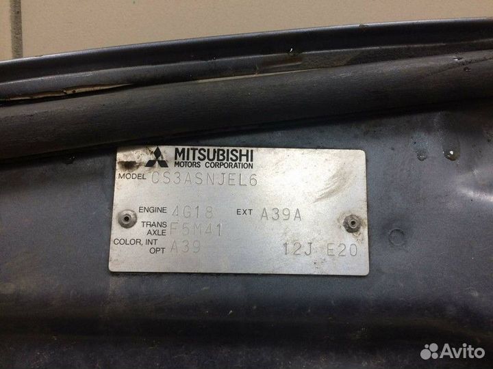 Капот Mitsubishi Lancer